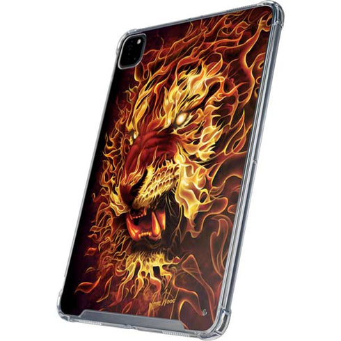 Fire Tiger by Tom Wood iPad Cases